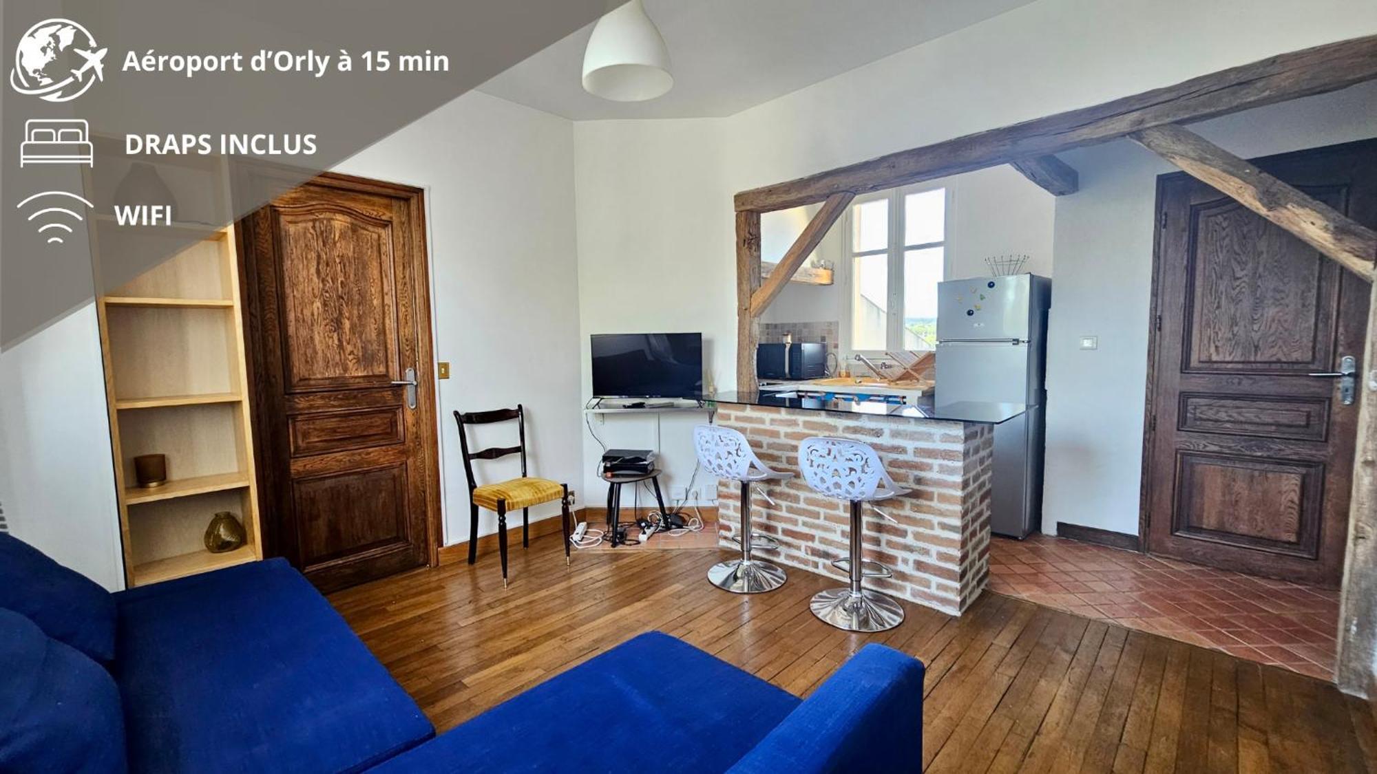 Petit Cocon A 25 Min De Paris Et De L'Aeroport D'Orly Appartement Antony Buitenkant foto